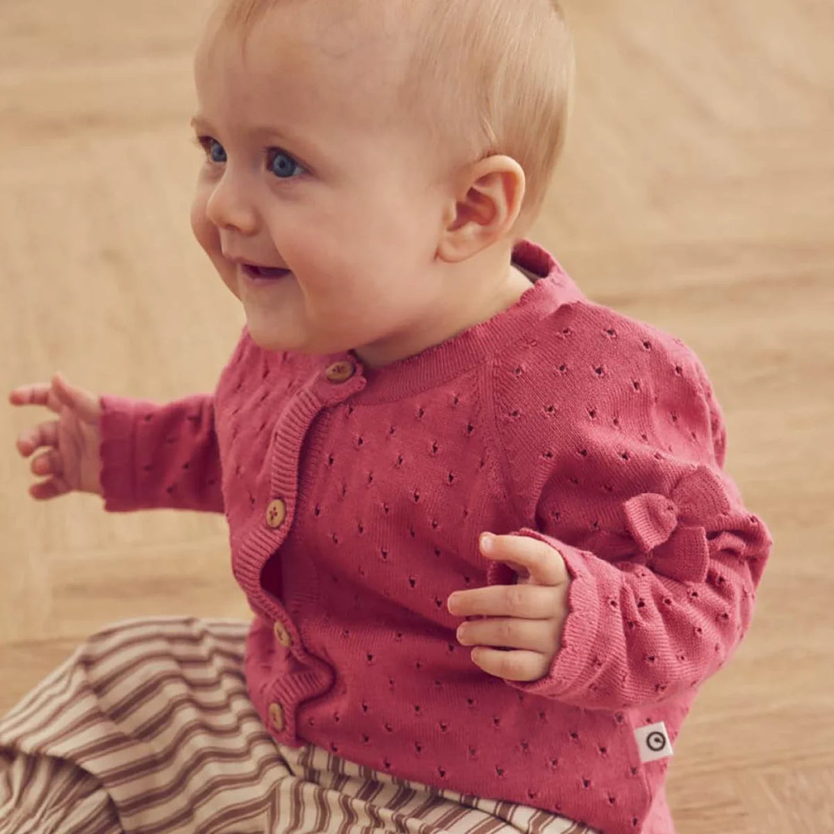 Pointelle Strickjacken