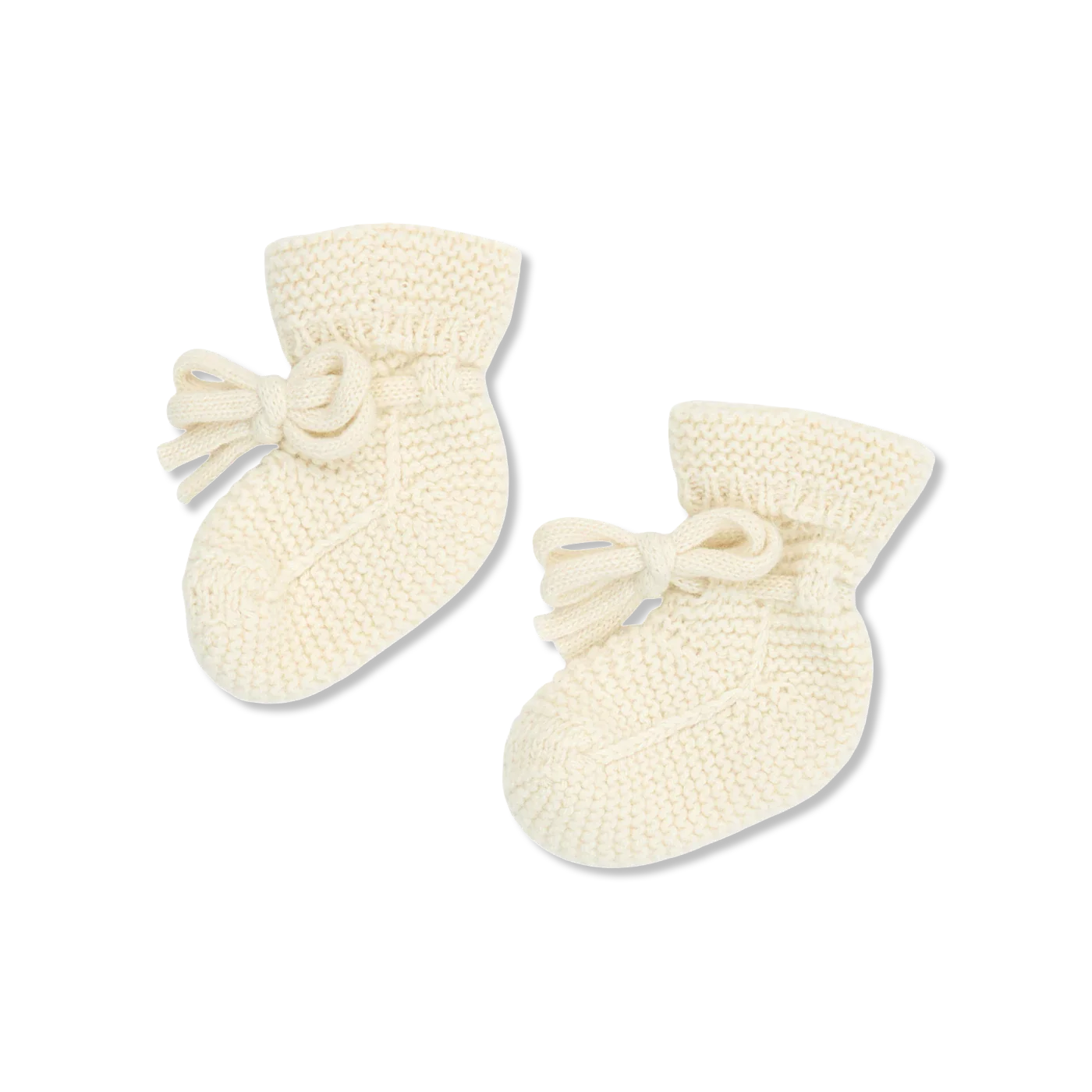 Wool knit Krabbelschuhe