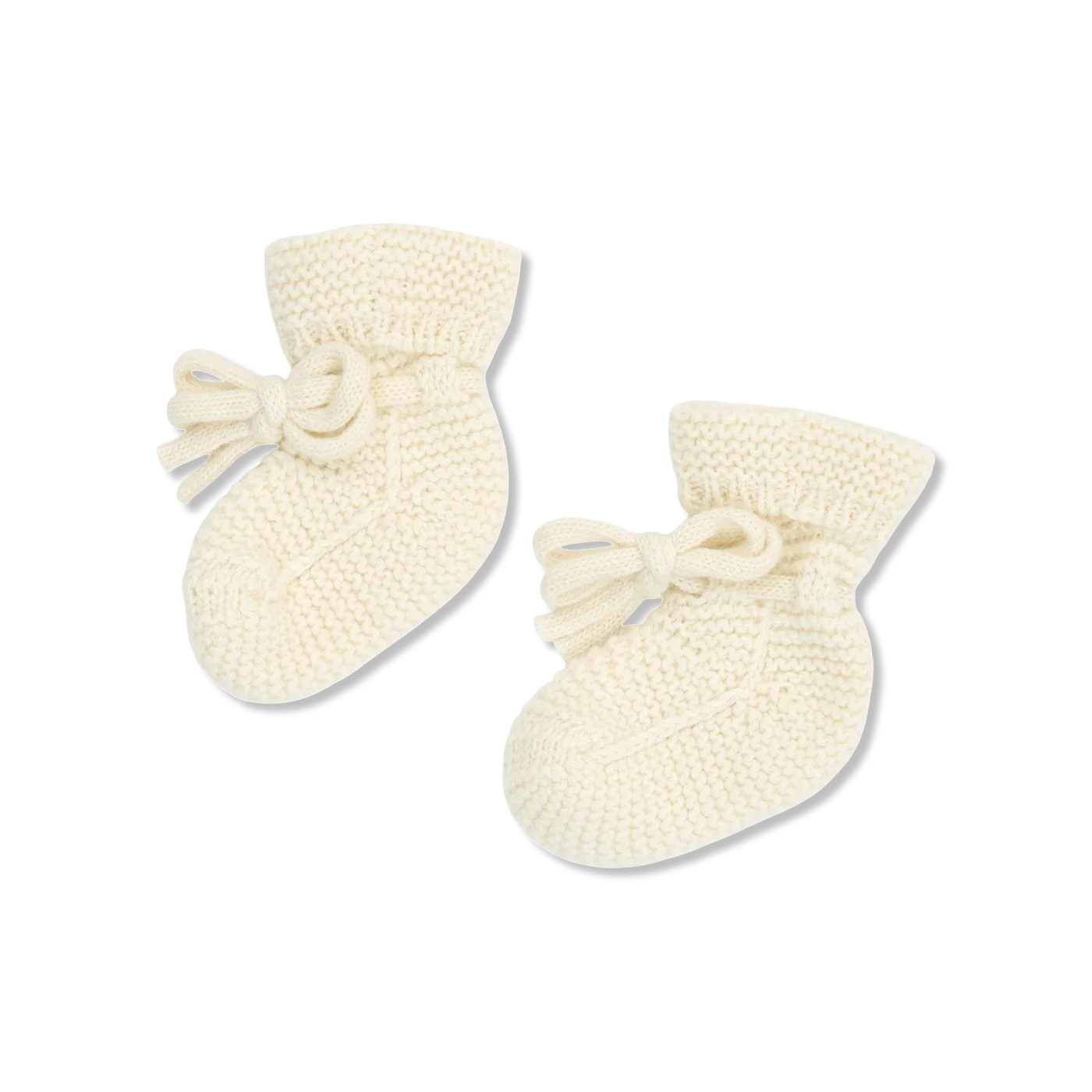 Wool knit Krabbelschuhe