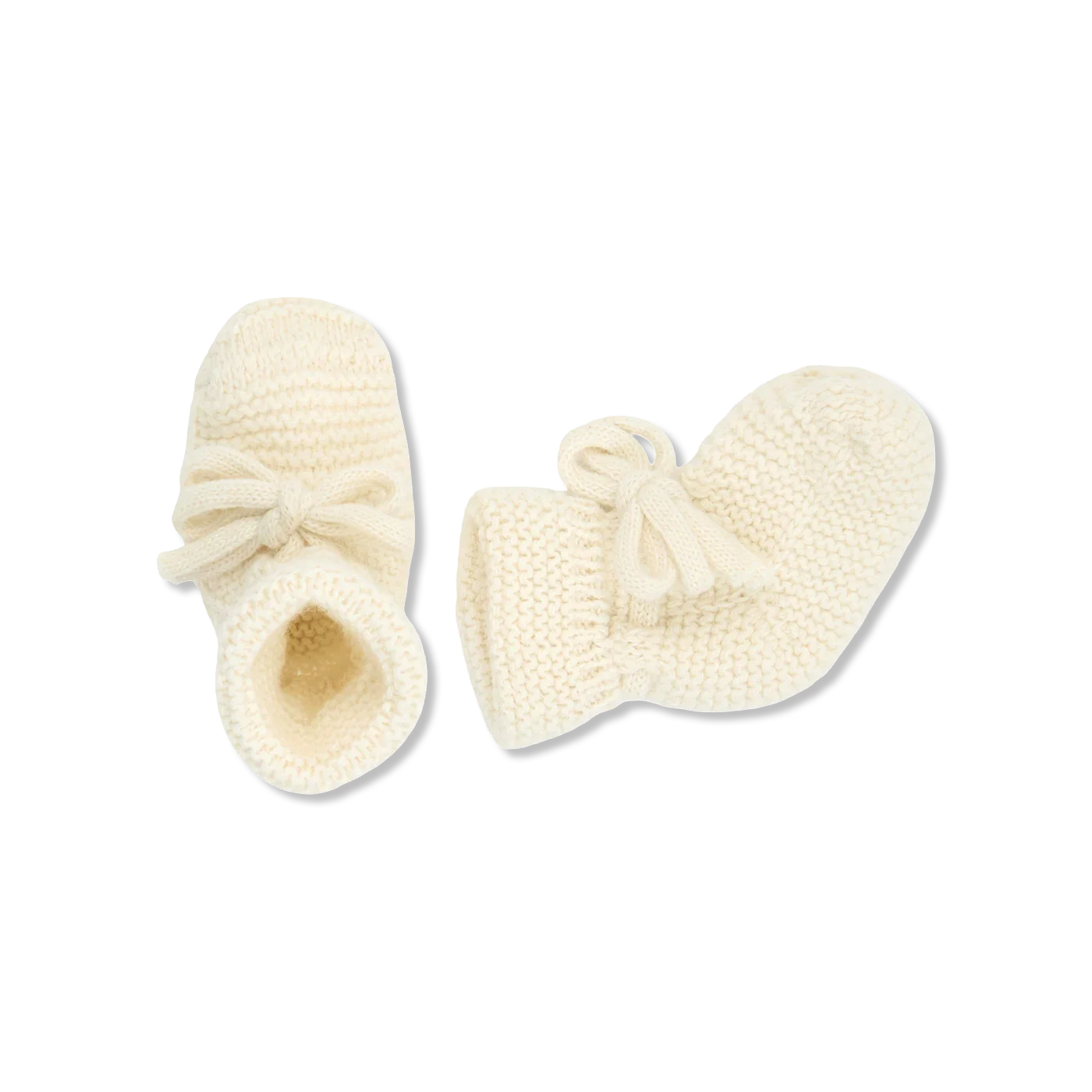 Wool knit Krabbelschuhe