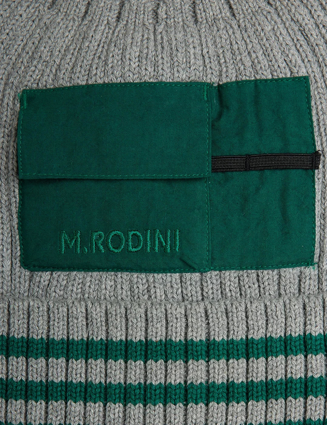 Knitted rib Mütze