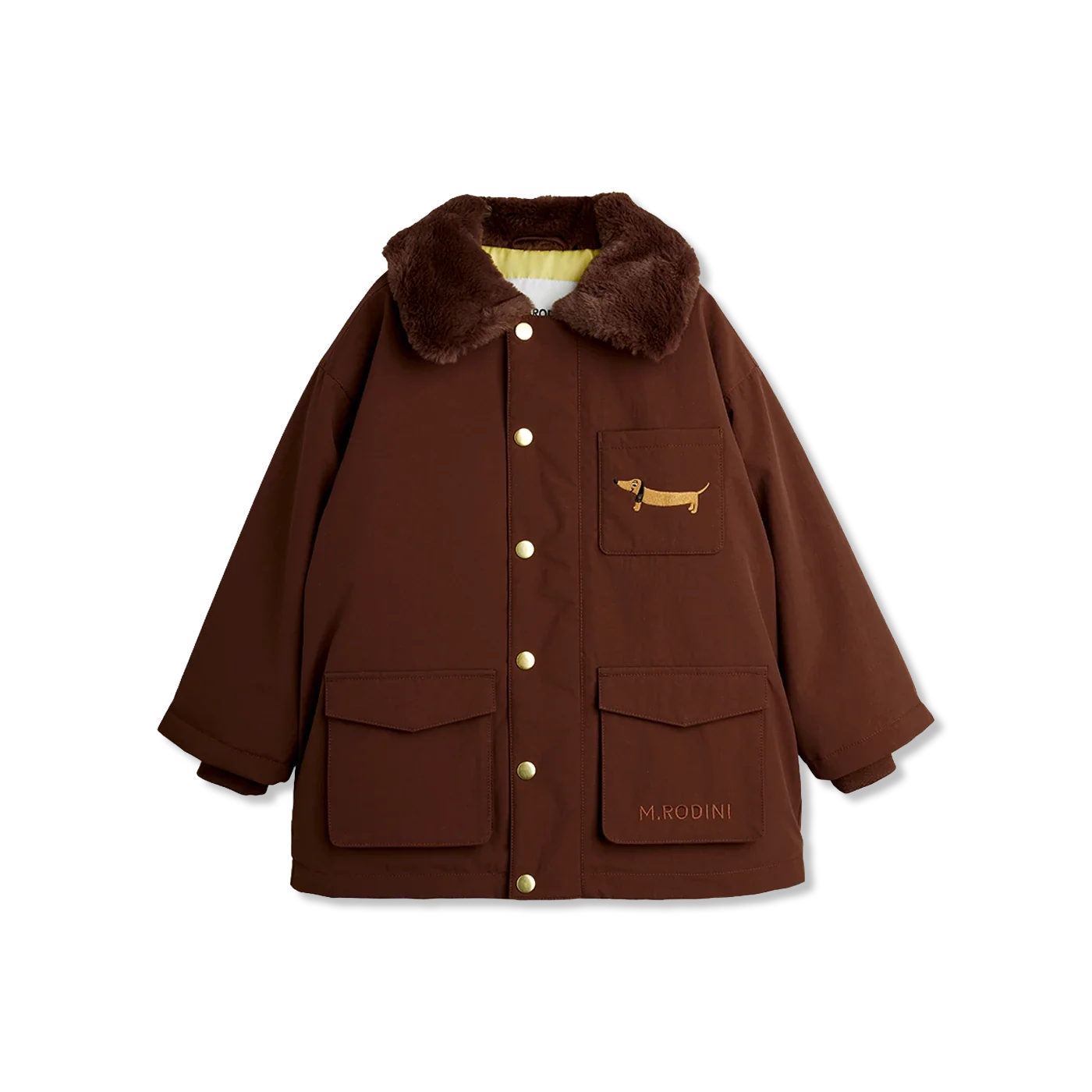 Padded nylon parka Winterjacke