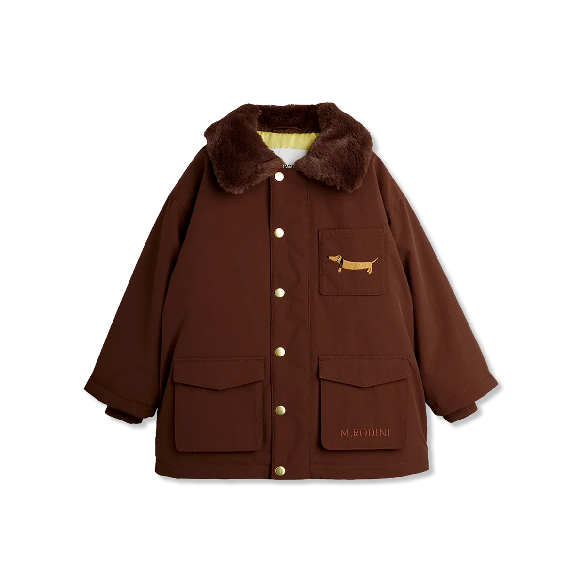 Padded nylon parka Winterjacke