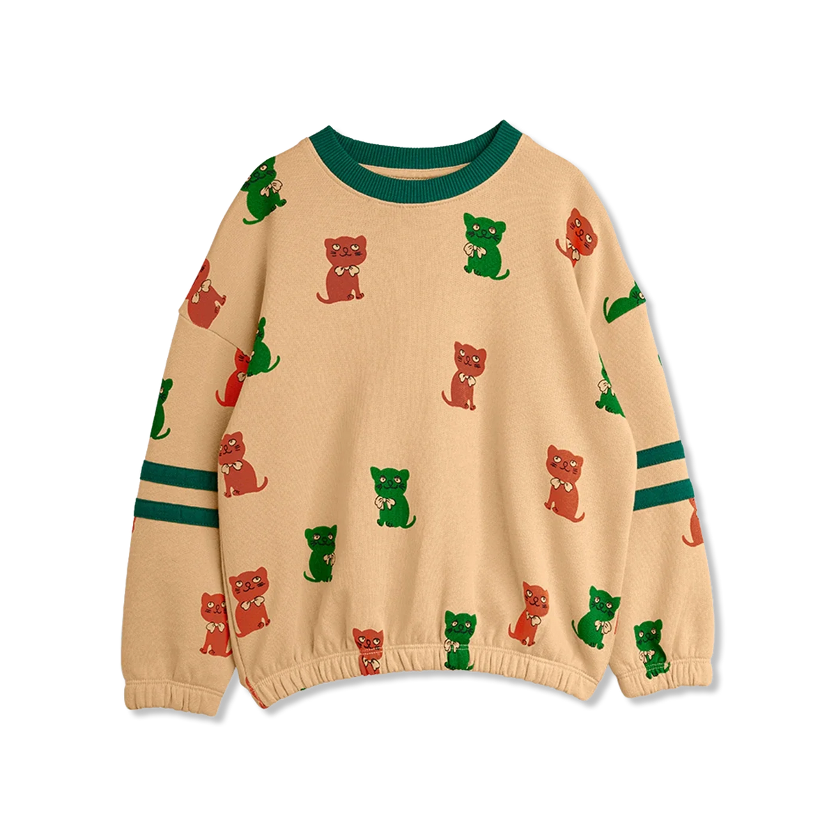 Kittens aop stripes Sweatshirt