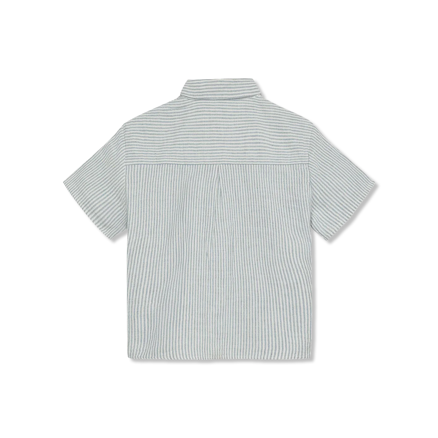 Shirt SS Muslin Stripe hemd