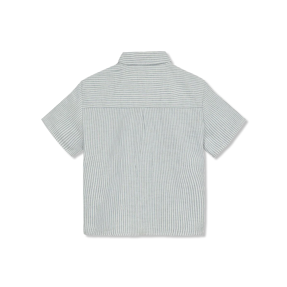 Shirt SS Muslin Stripe hemd