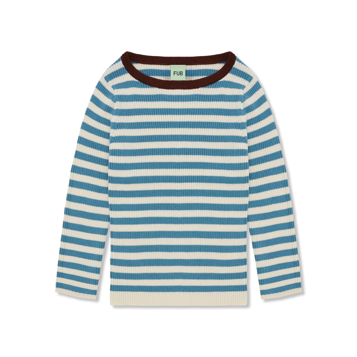 Rib Blouse langarmshirt