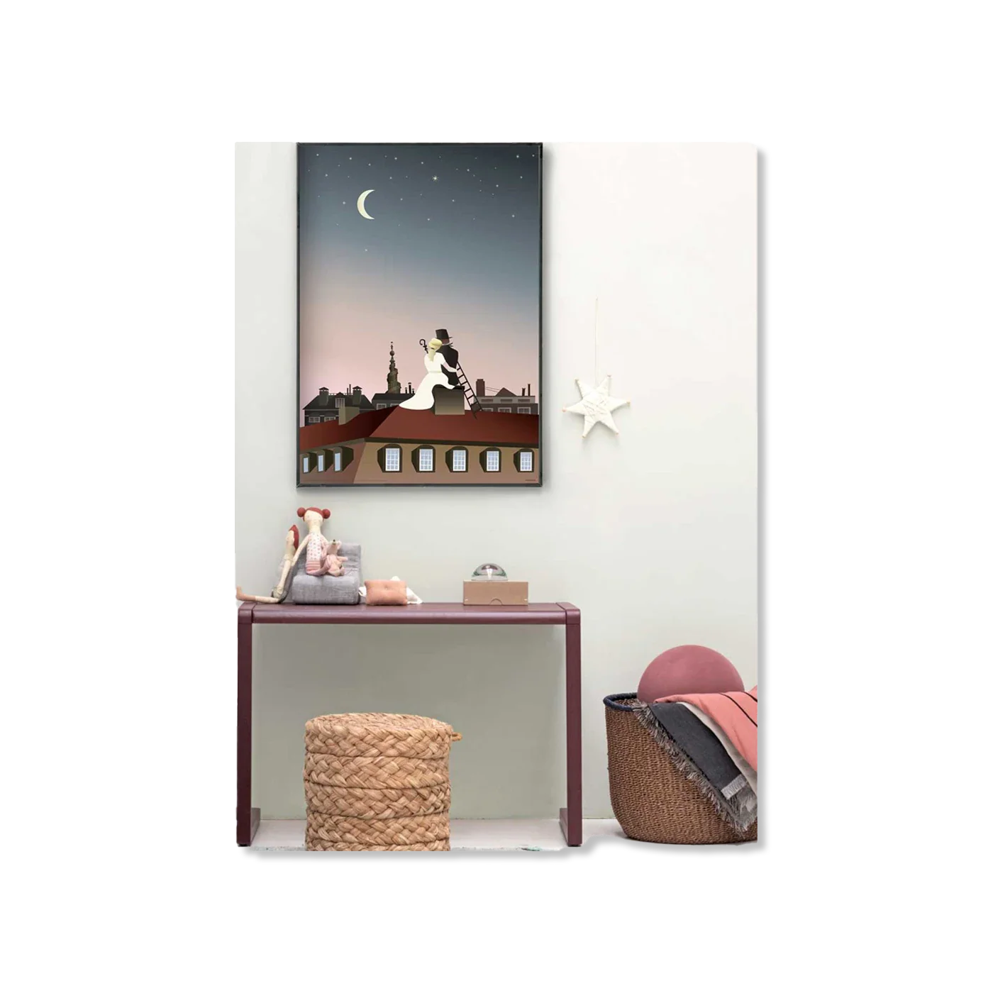 THE SHEPHERDESS wanddekoration