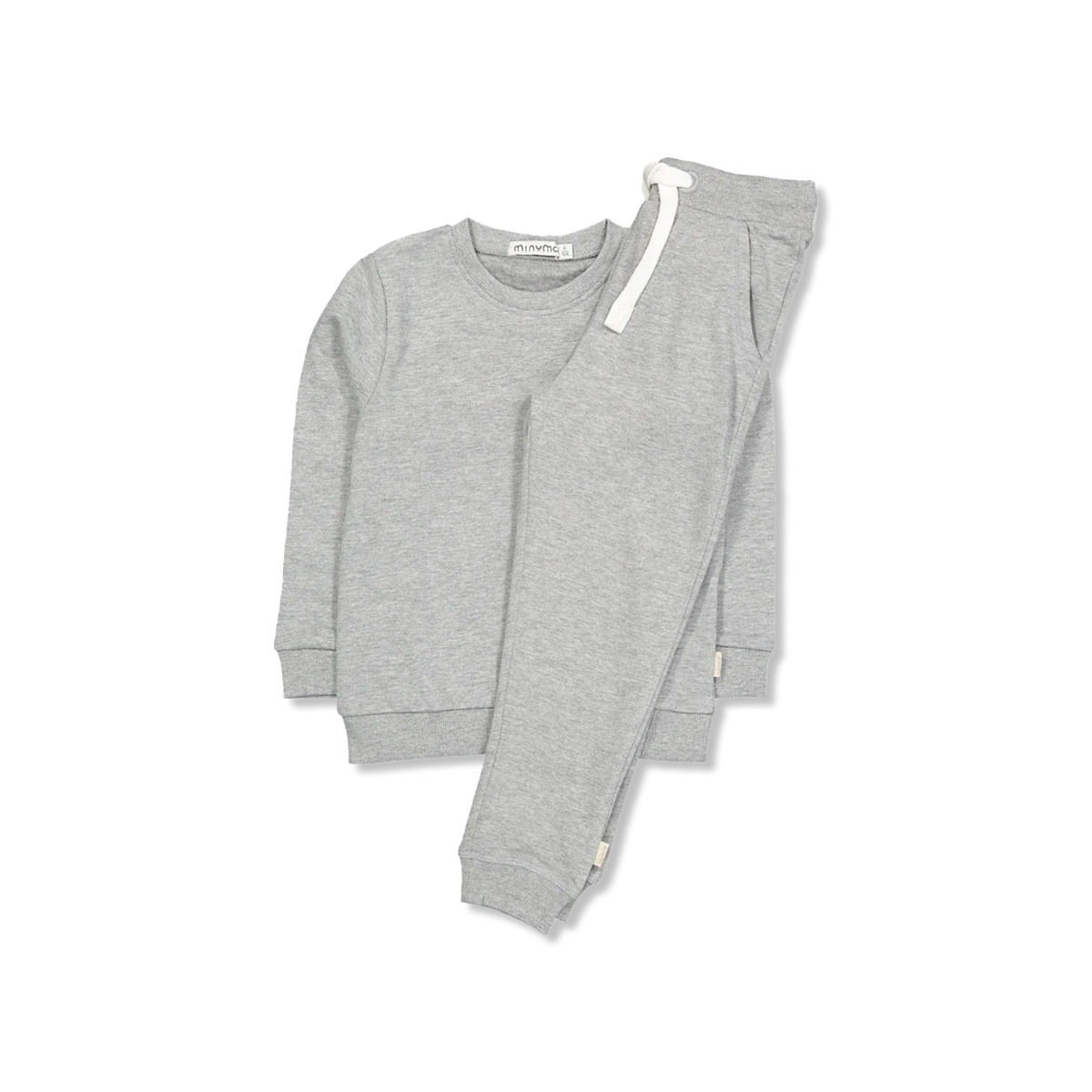 Greymelange sweatset
