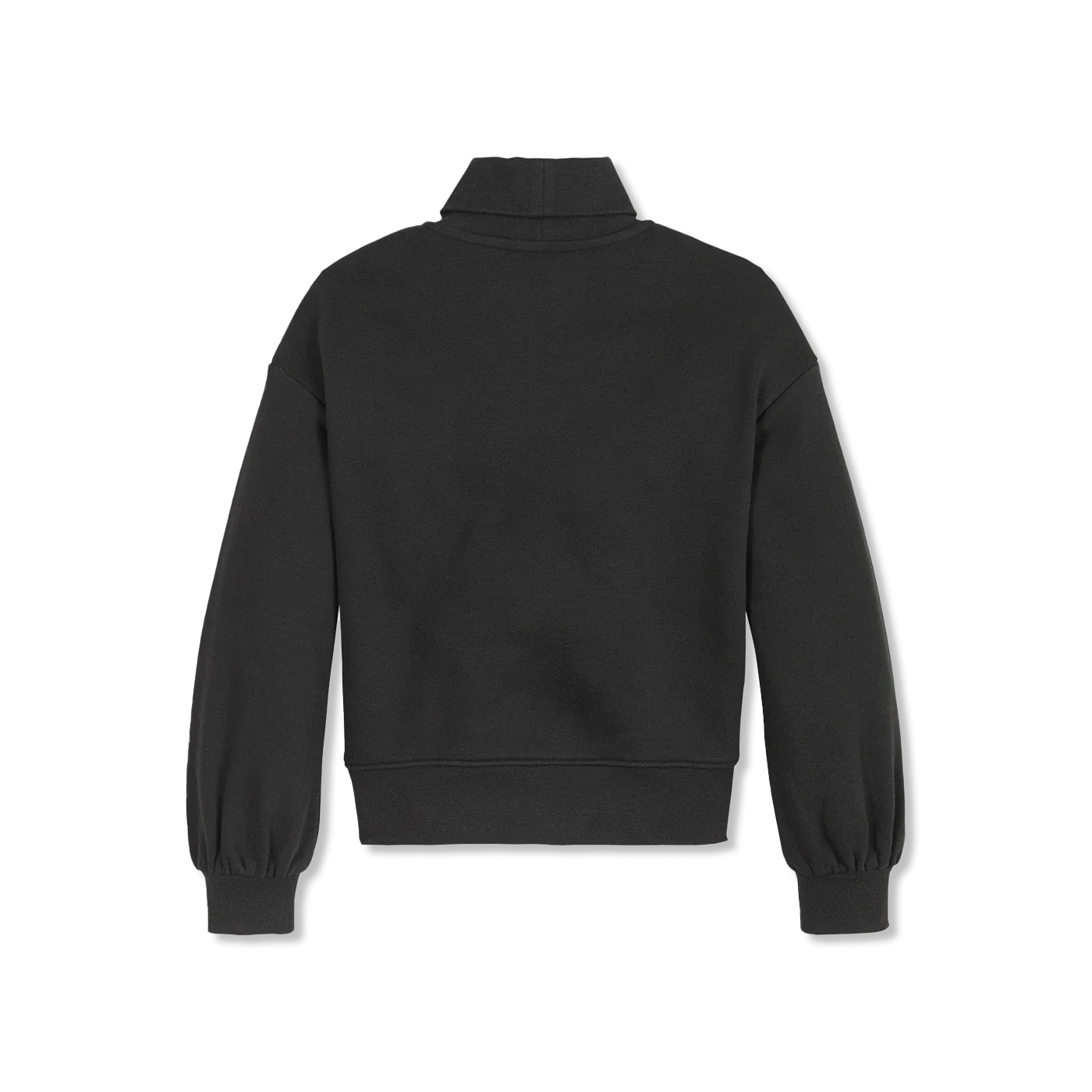 Organic sweatshirt m. rollkragenpullover