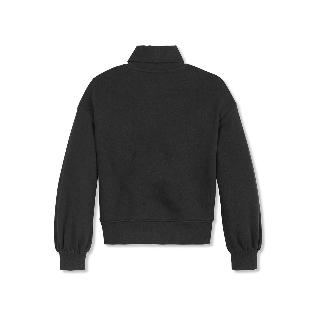 Organic sweatshirt m. rollkragenpullover
