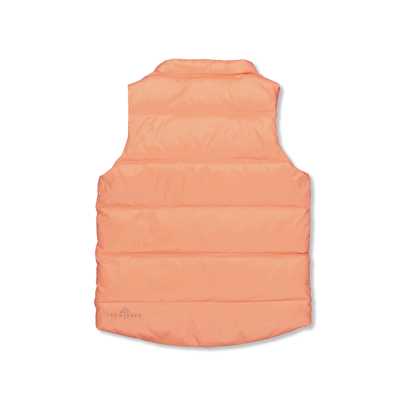 Peach daunenweste