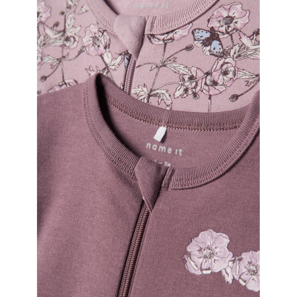 Nbfnightsuit flower Natdragt