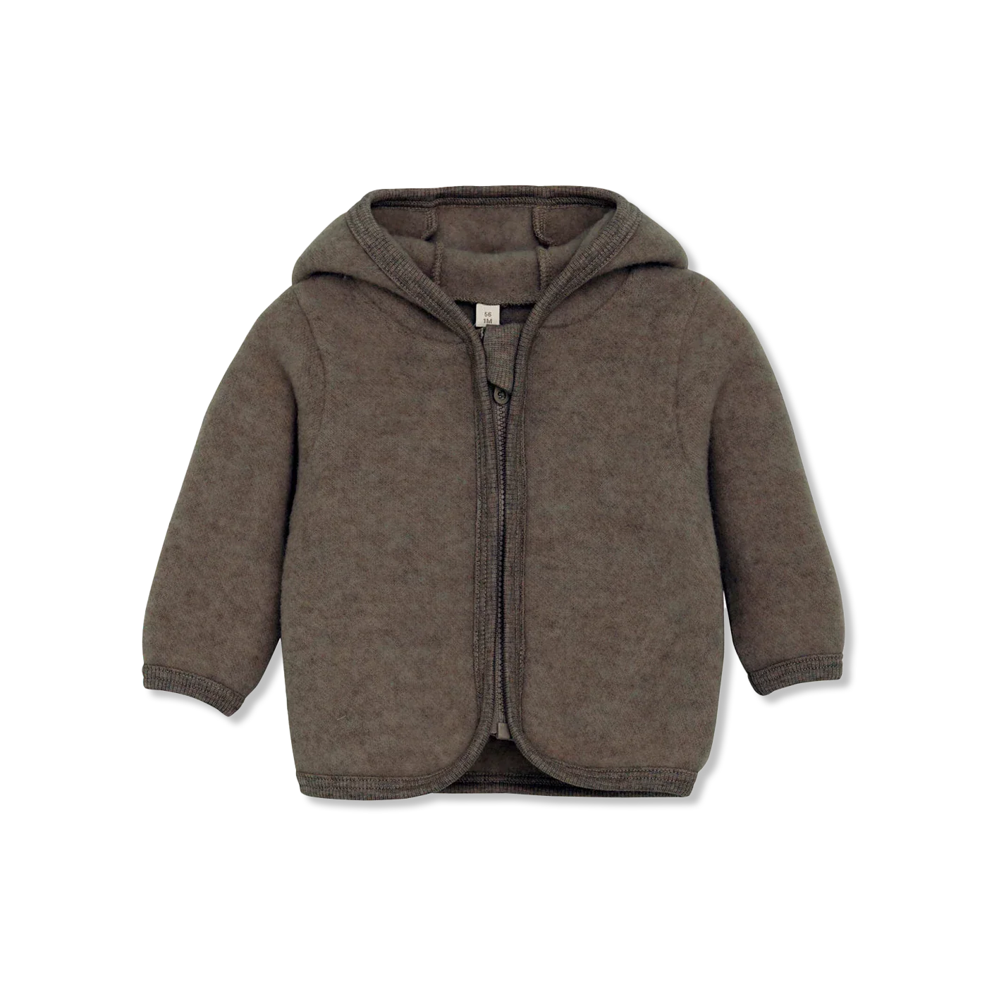 Uldfleece jacke