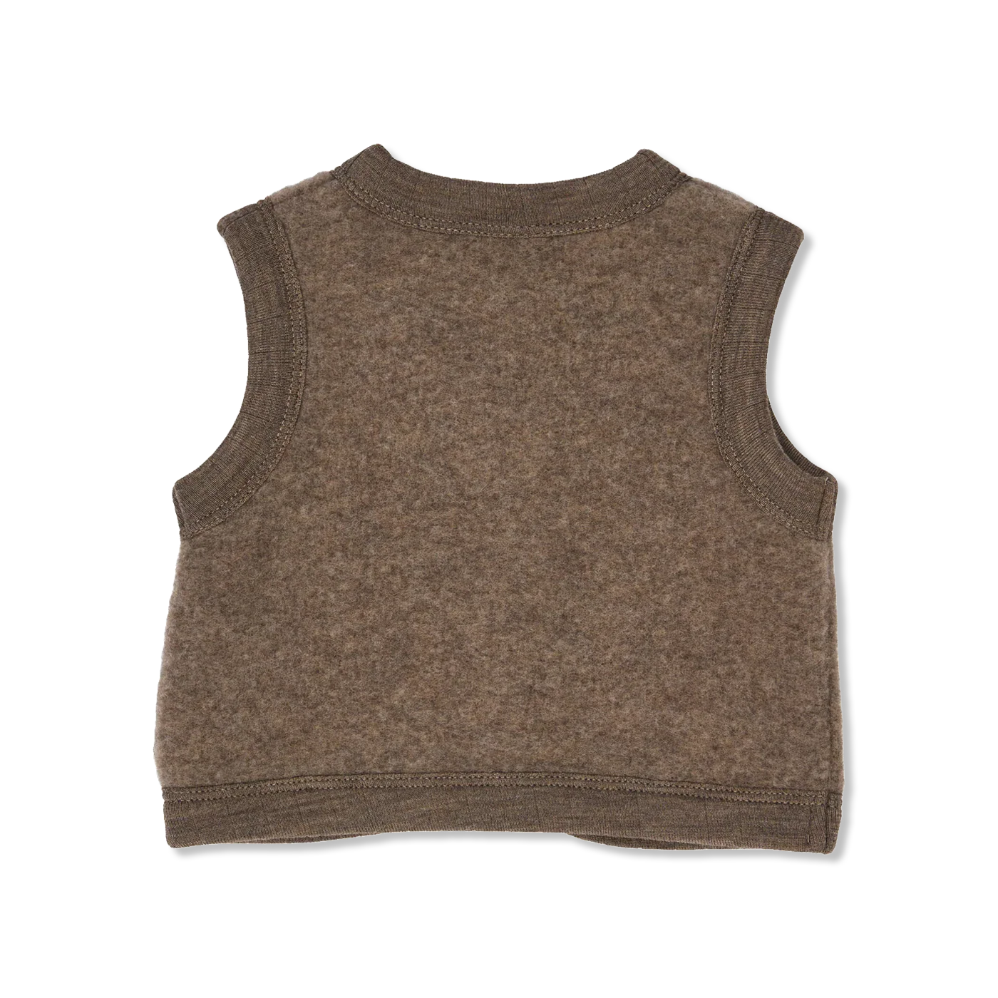 Woolly uldfleece weste