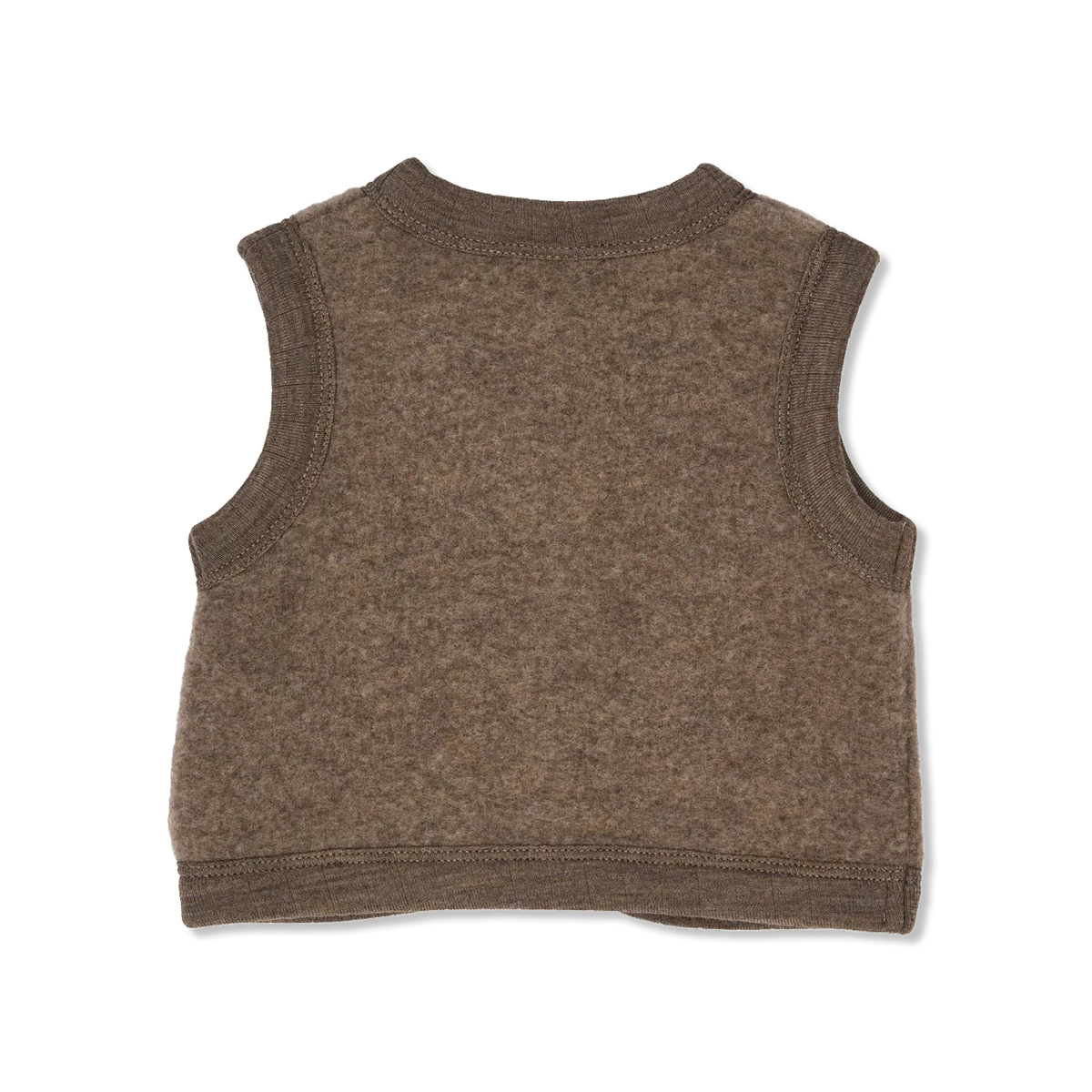 Woolly uldfleece weste