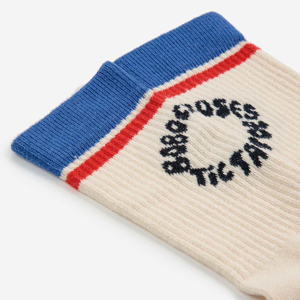 Tic Tac Toe color block socken