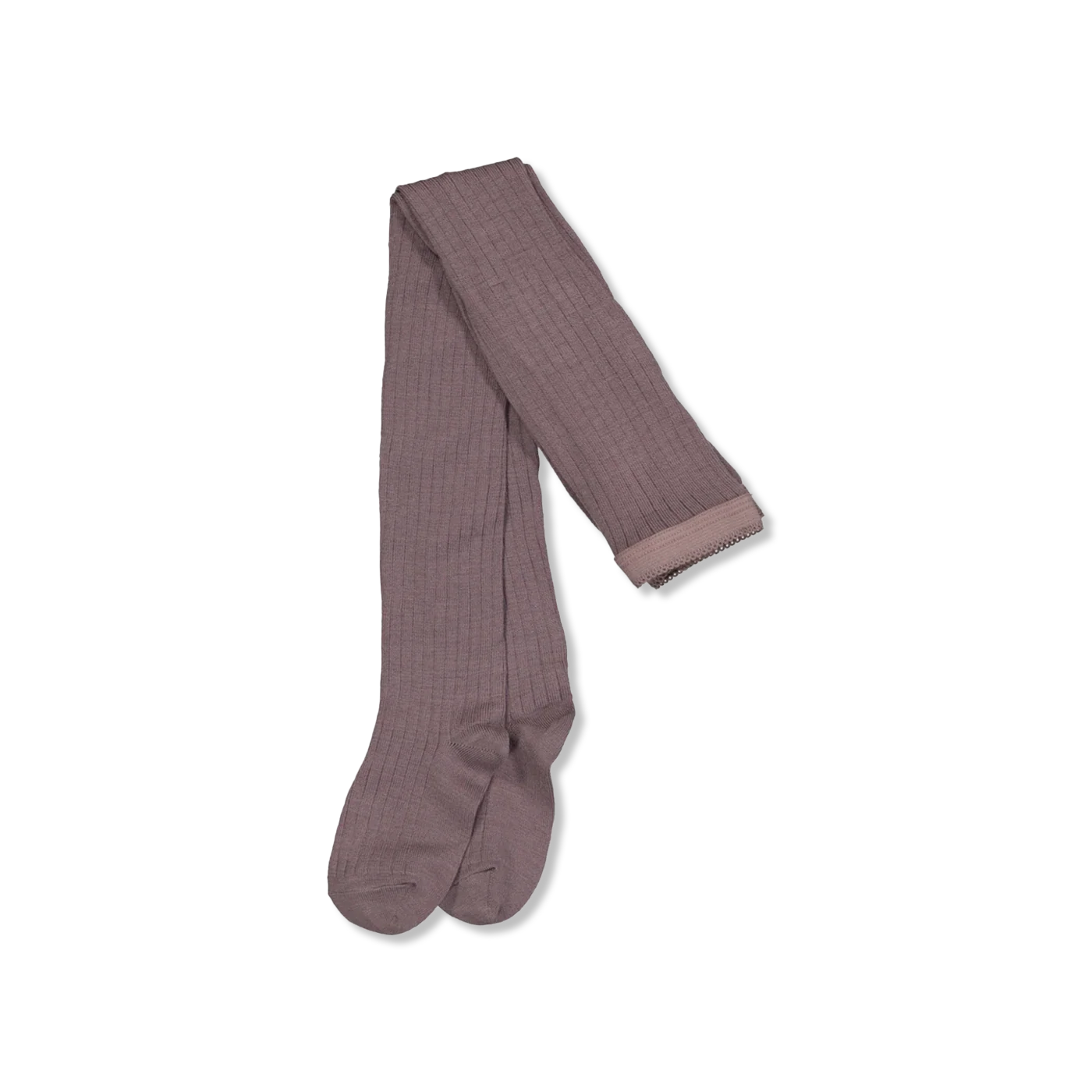 Wool rib socken