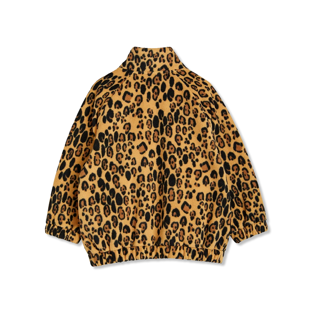 Leopard fleece Fleecejacke