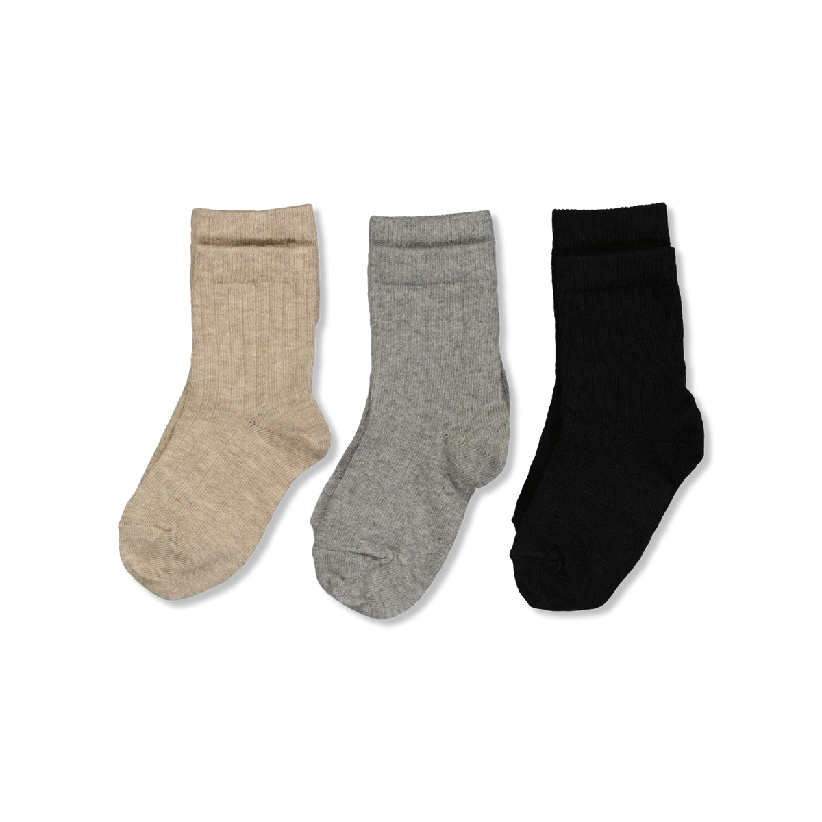 Cotton rib socken