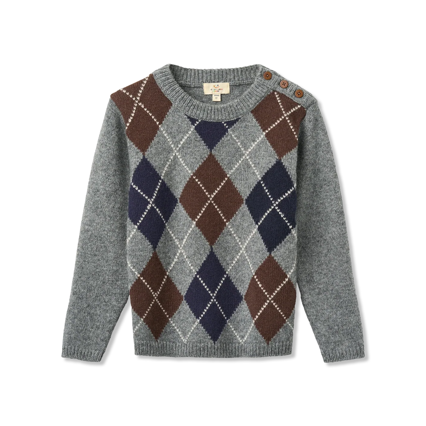 Argyle Bluse