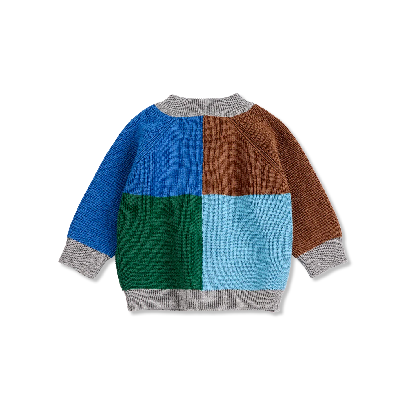 Color block Strickjacken