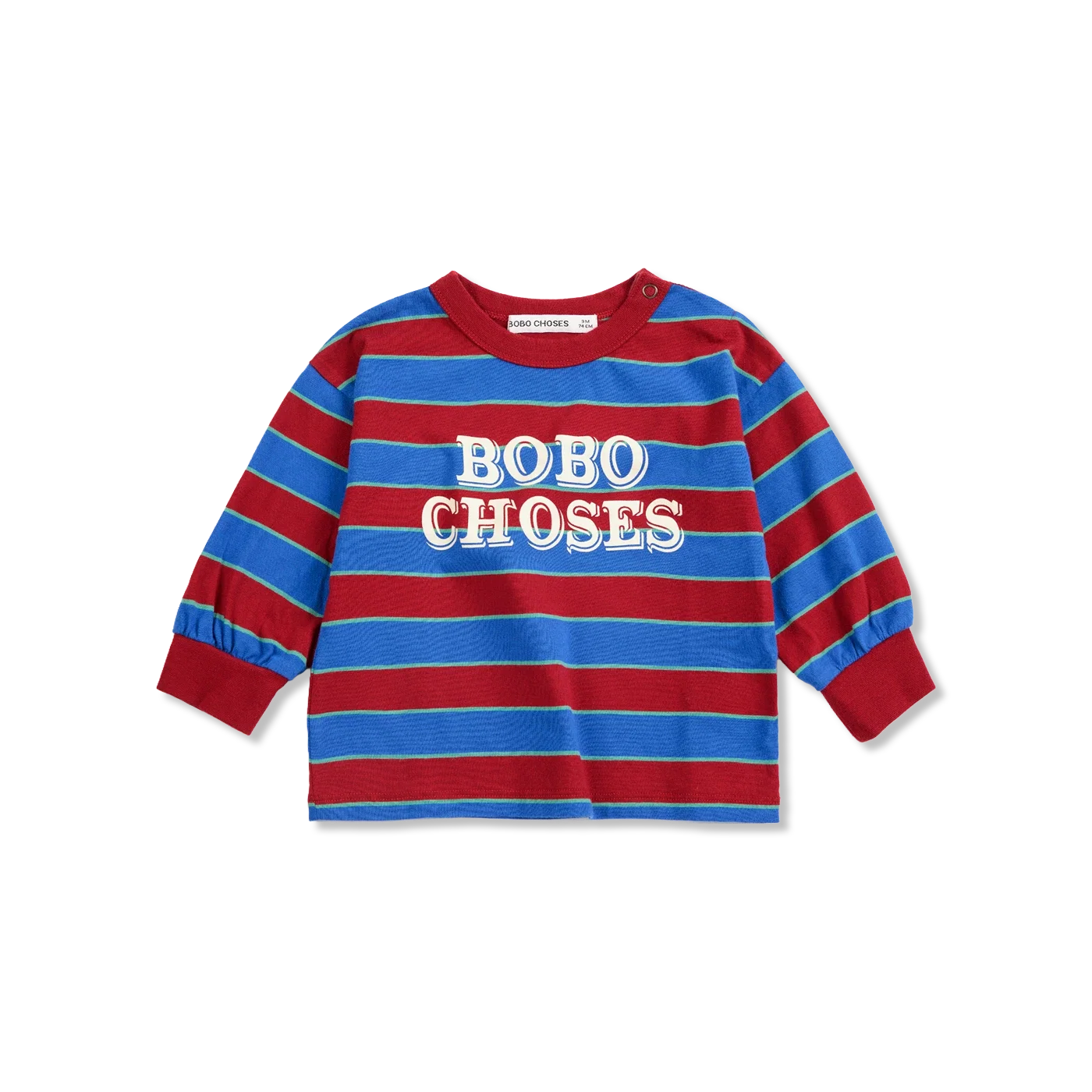 Embossed stripe Bluse
