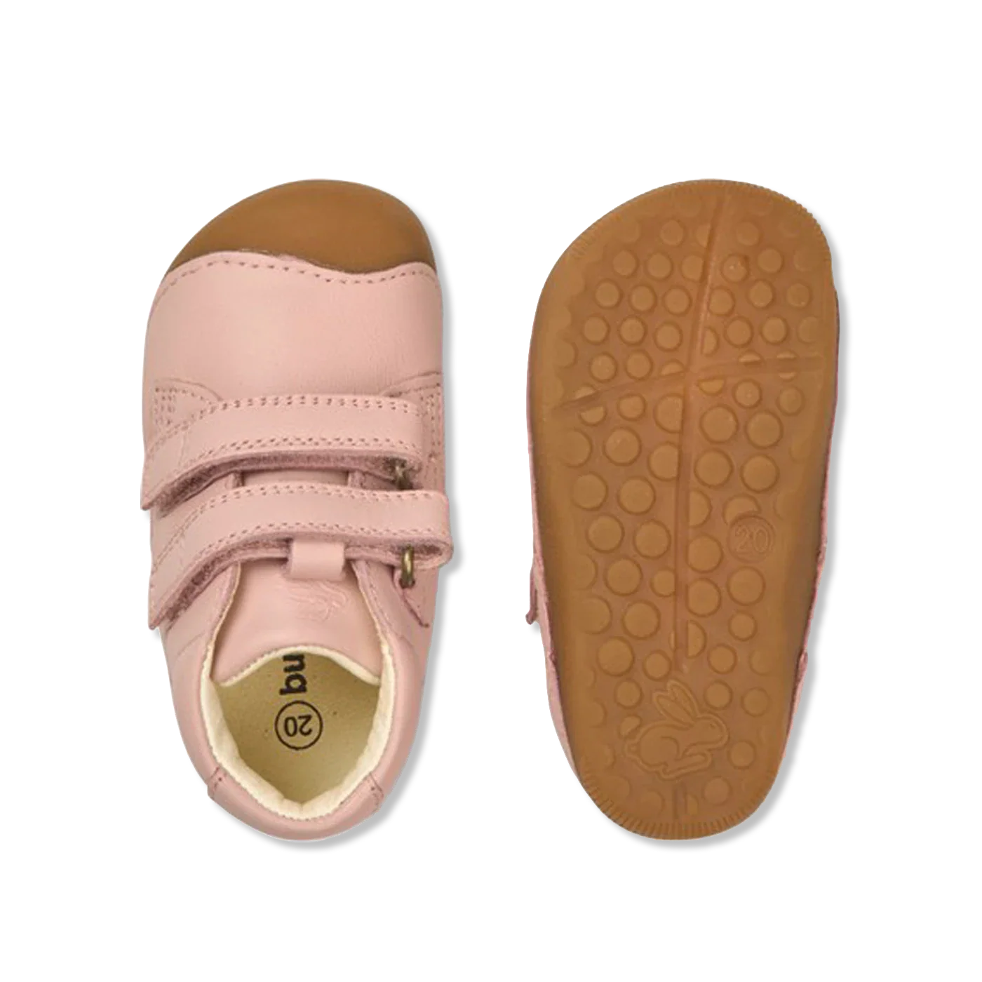 Petit old rose Lauflernschuhe