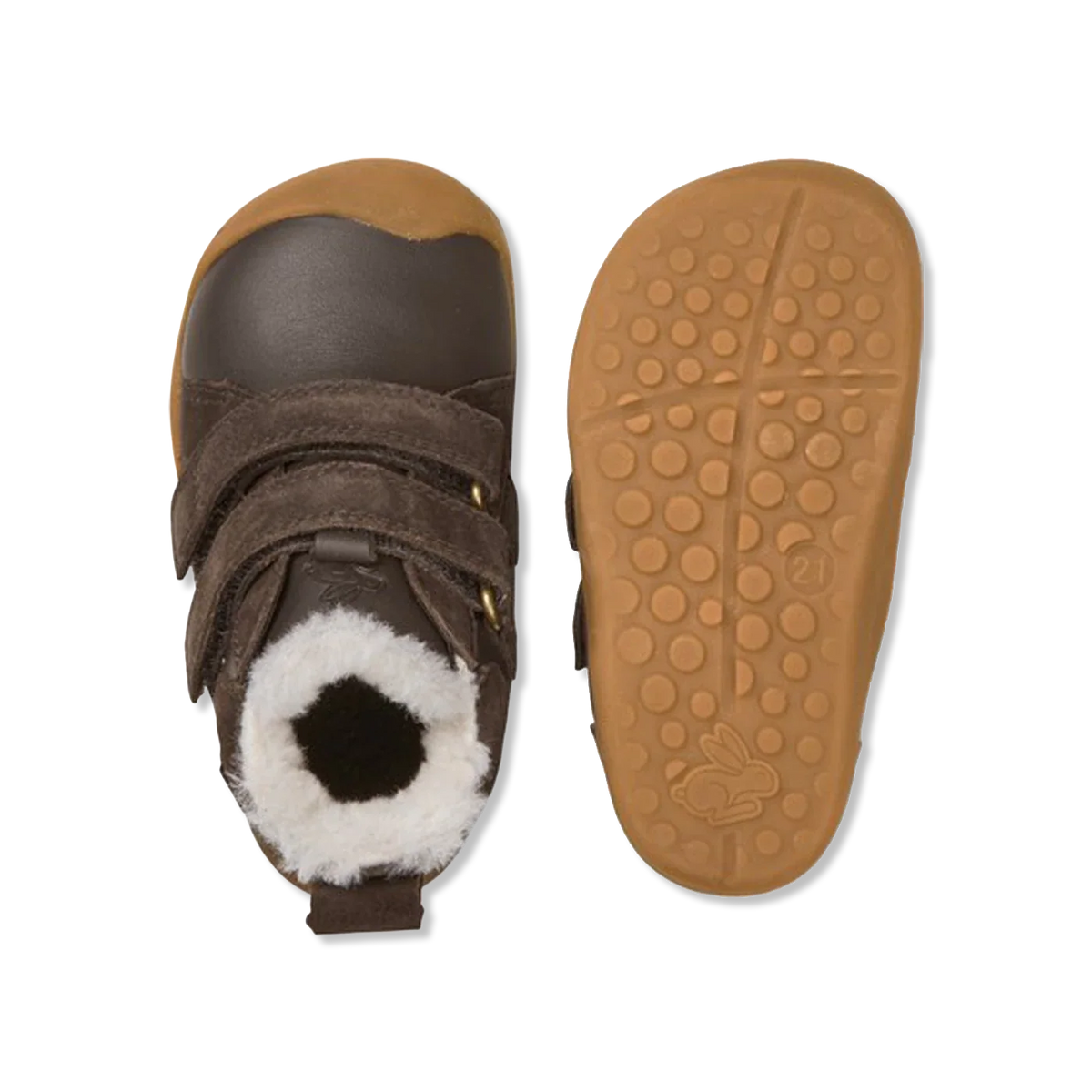 Bloom dark brown Lauflernschuhe