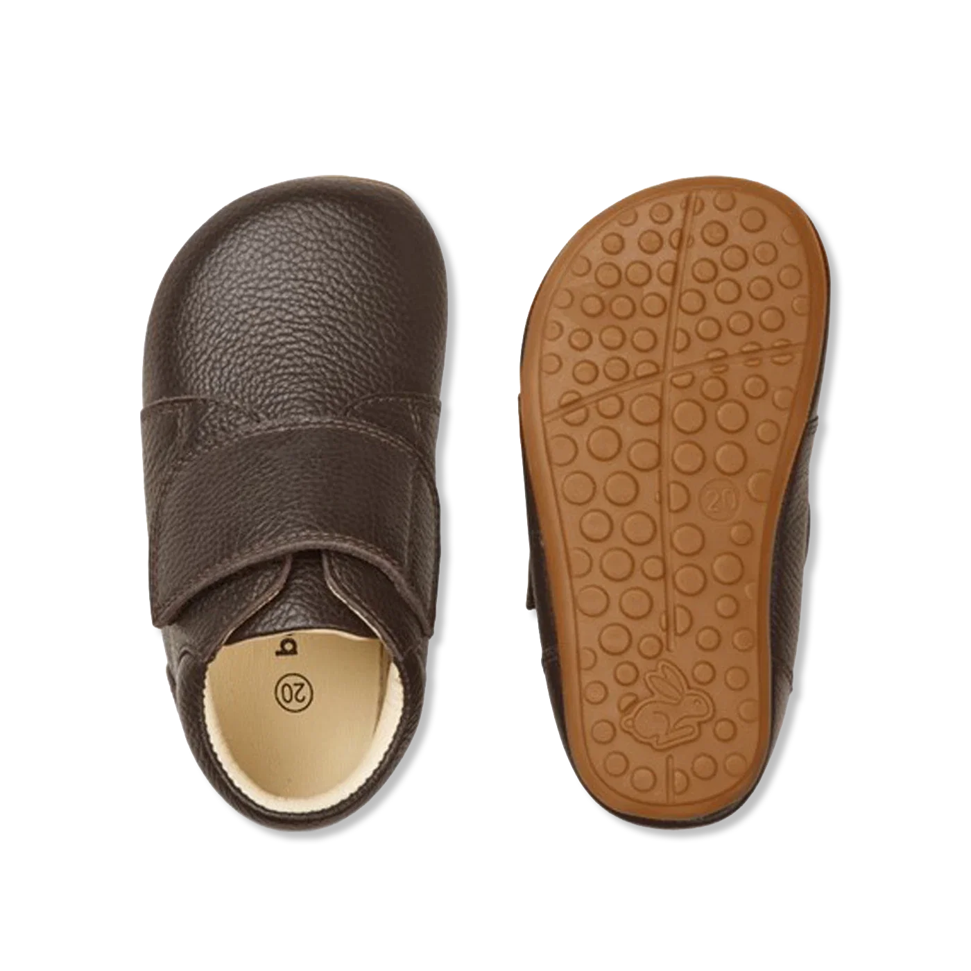 Tannu dark brown Hausschuhe