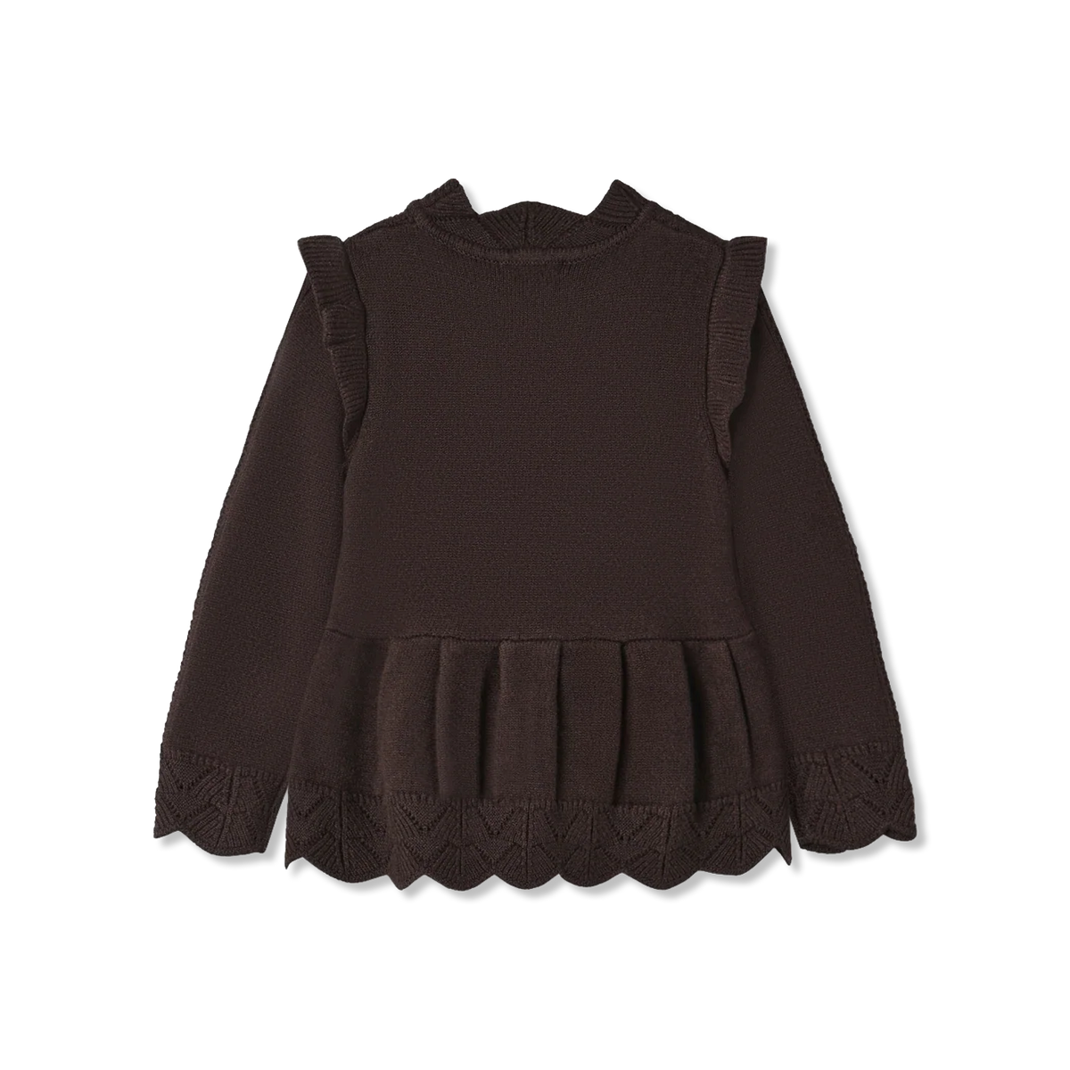Alilly peplum Strickpullover