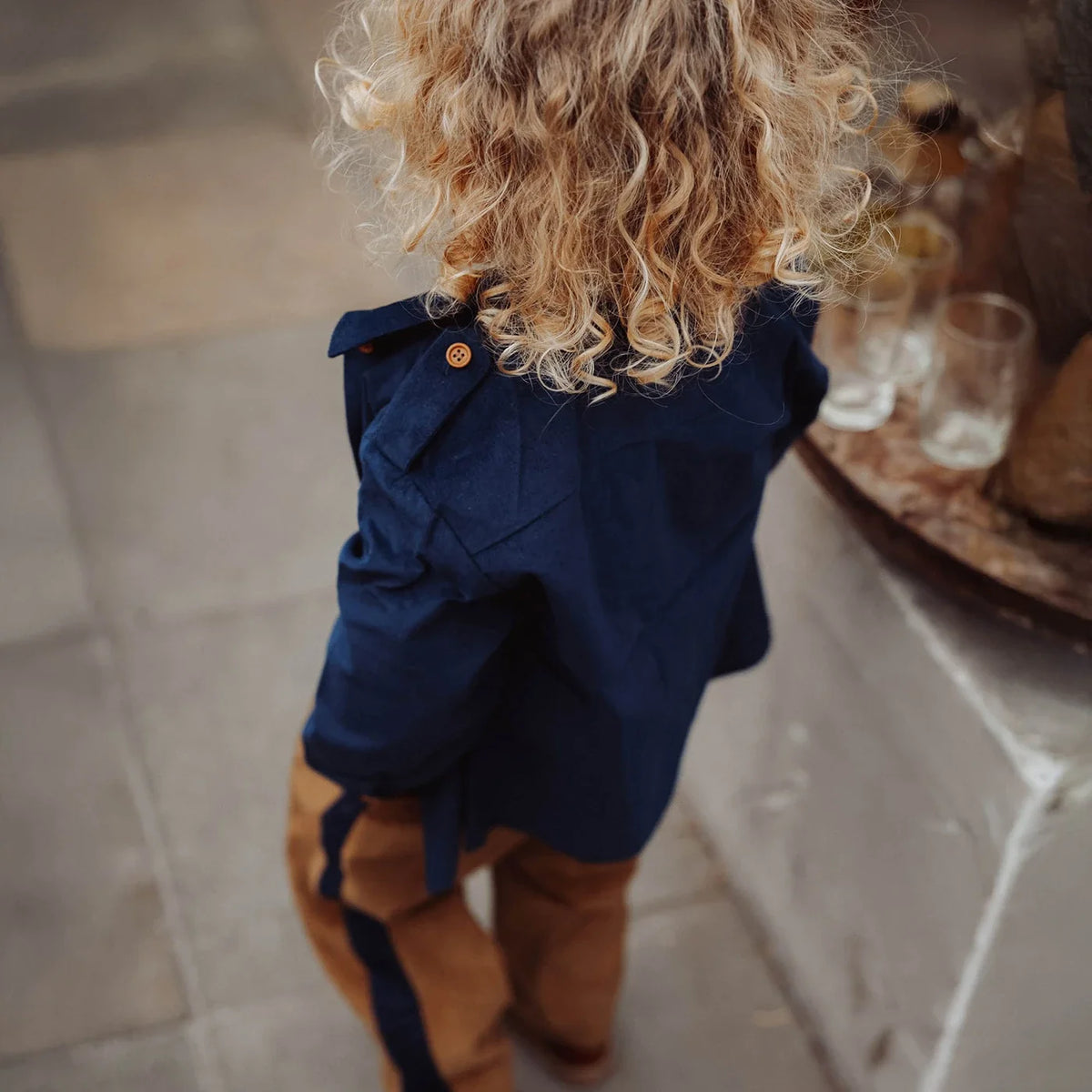Dolly contrast Hosen