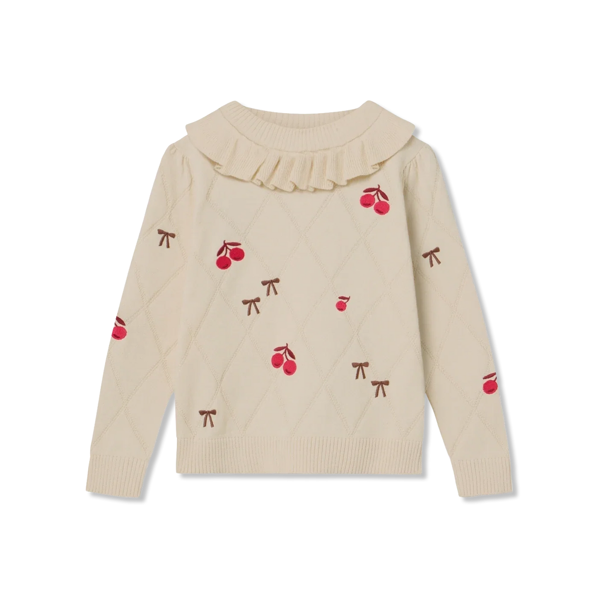 Nova embr. Strickpullover