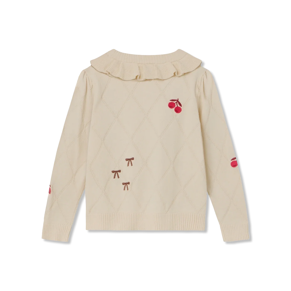 Nova embr. Strickpullover