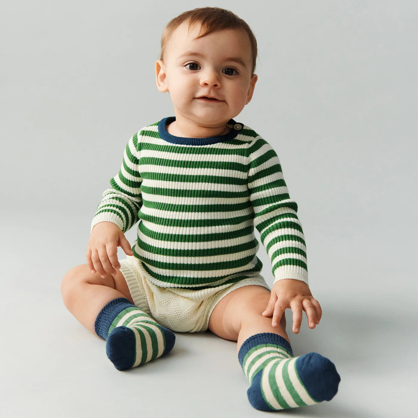 Rib Blouse langarmshirt