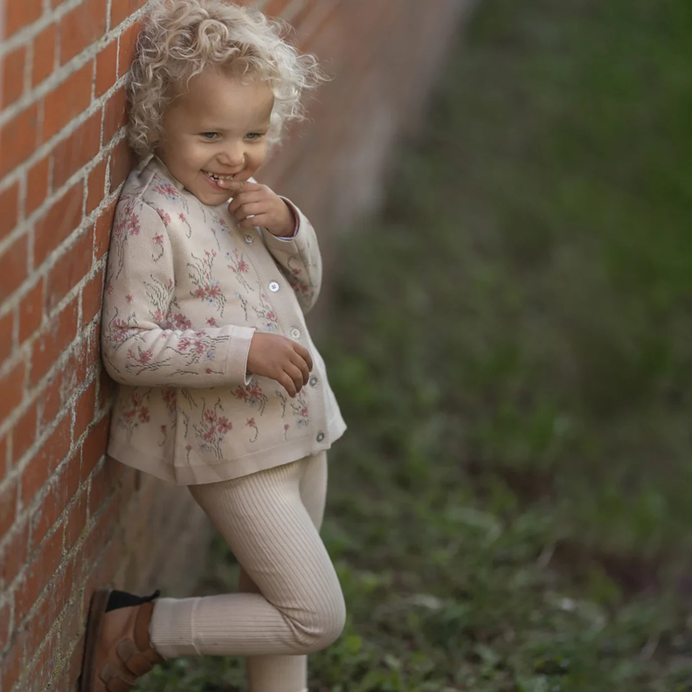 Flower cardigan