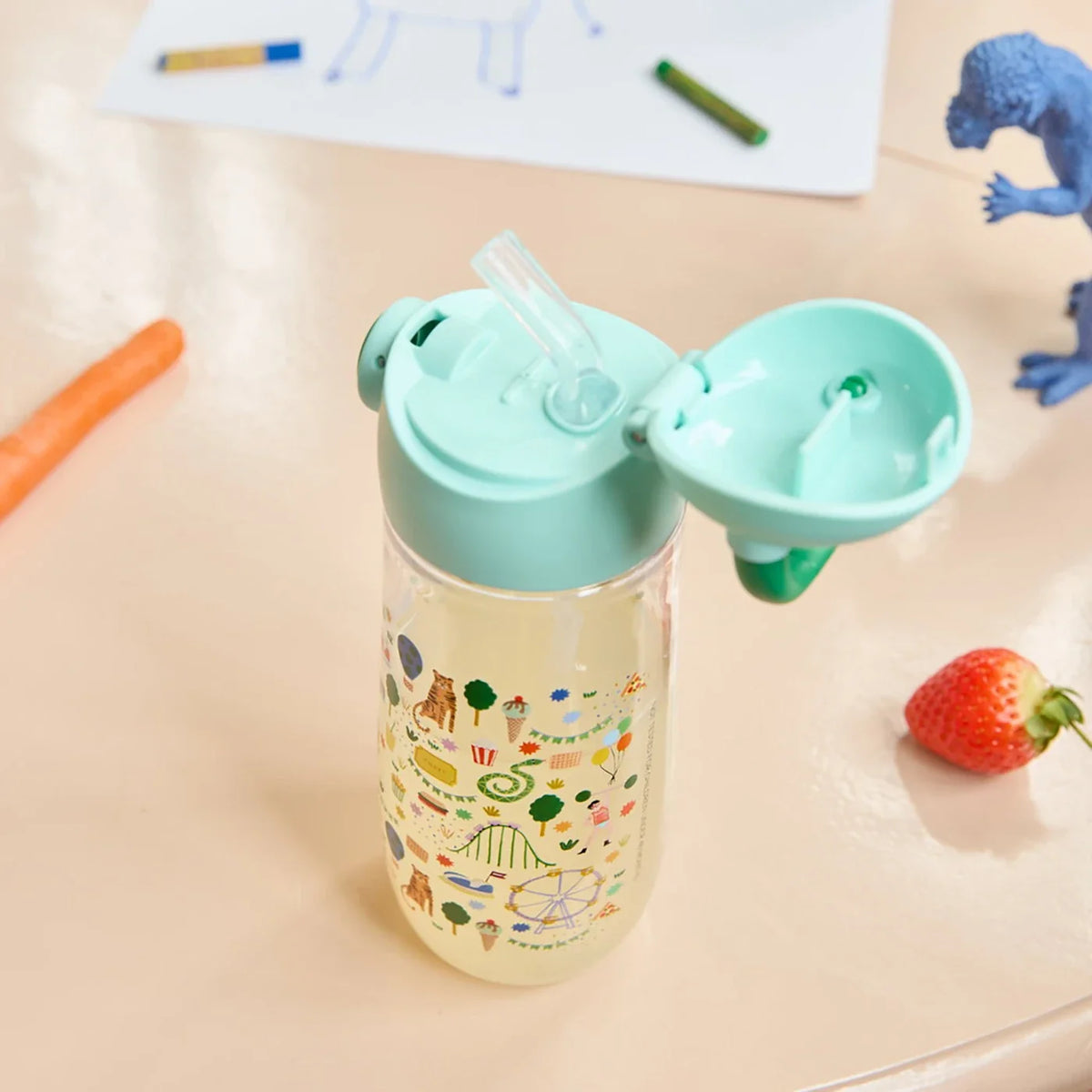 Plastic kids Trinkflasche