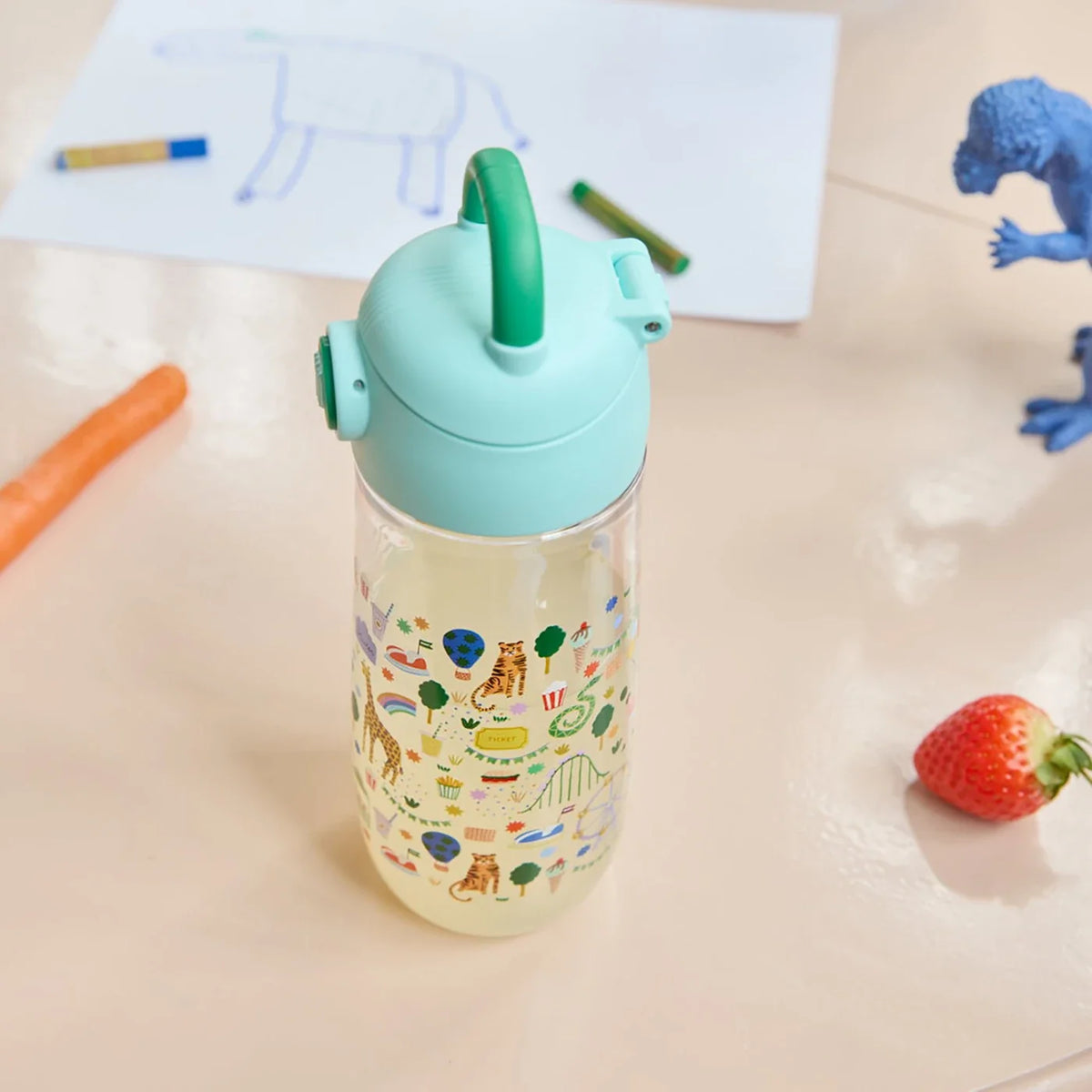 Plastic kids Trinkflasche