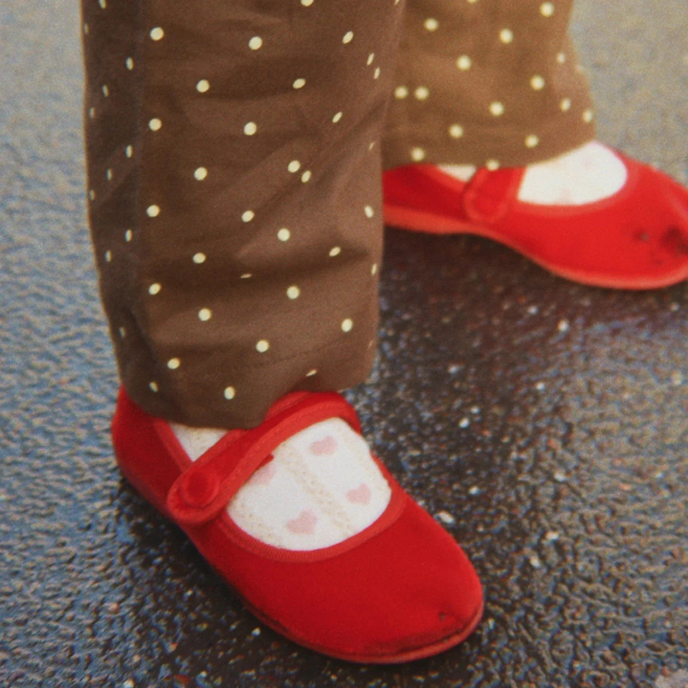 Heart jaquard Socken
