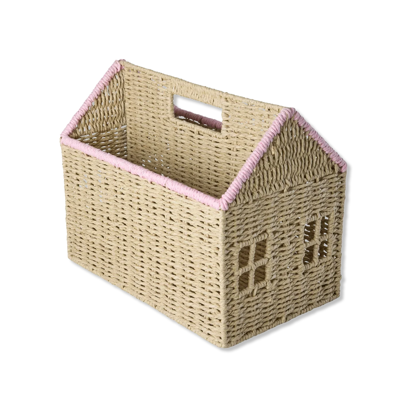 Paper rope Zeitschriftenhalter