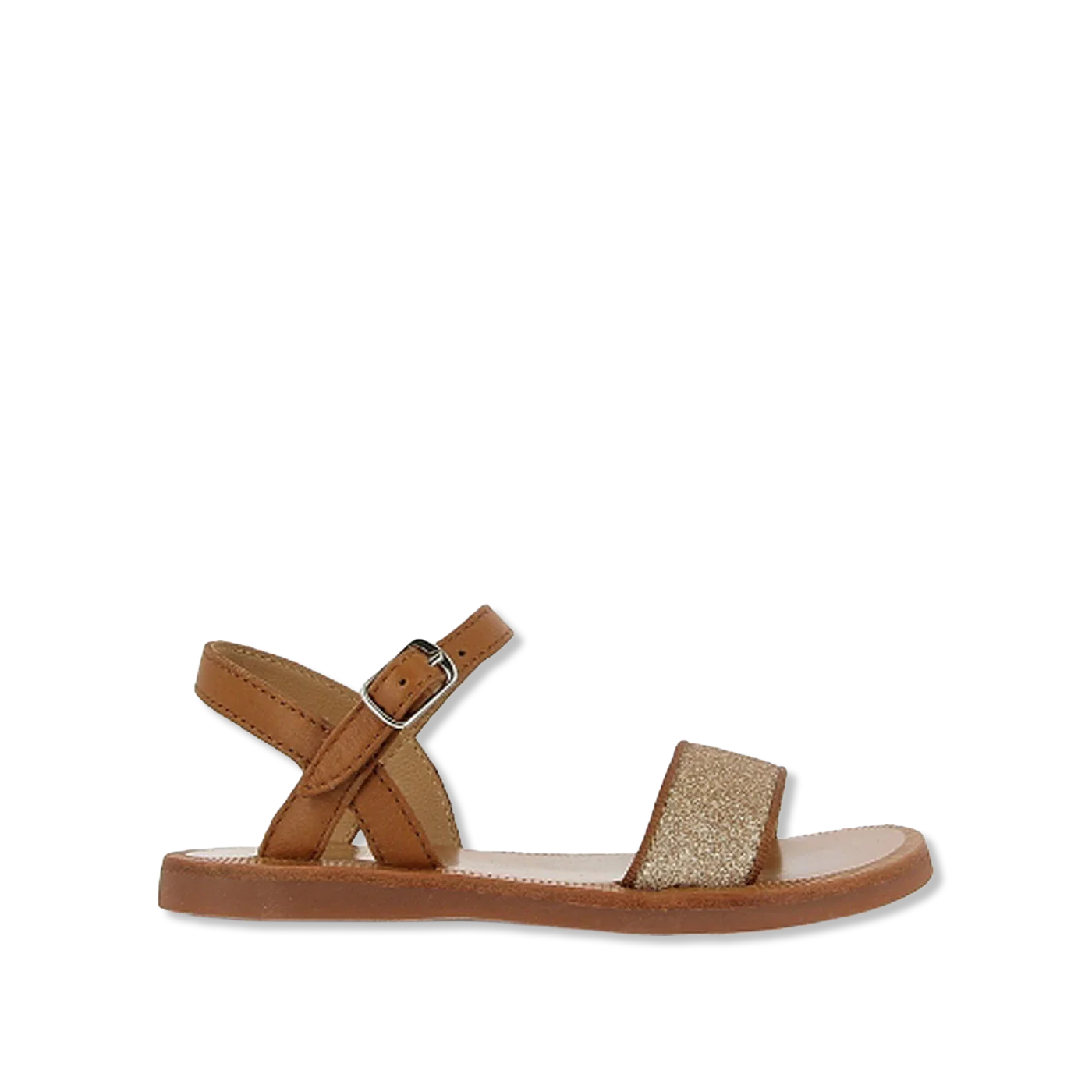 Plagette buckle tao Offene sandalen