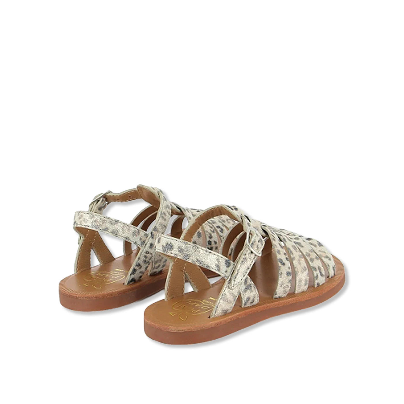 Plagette strap Offene sandalen