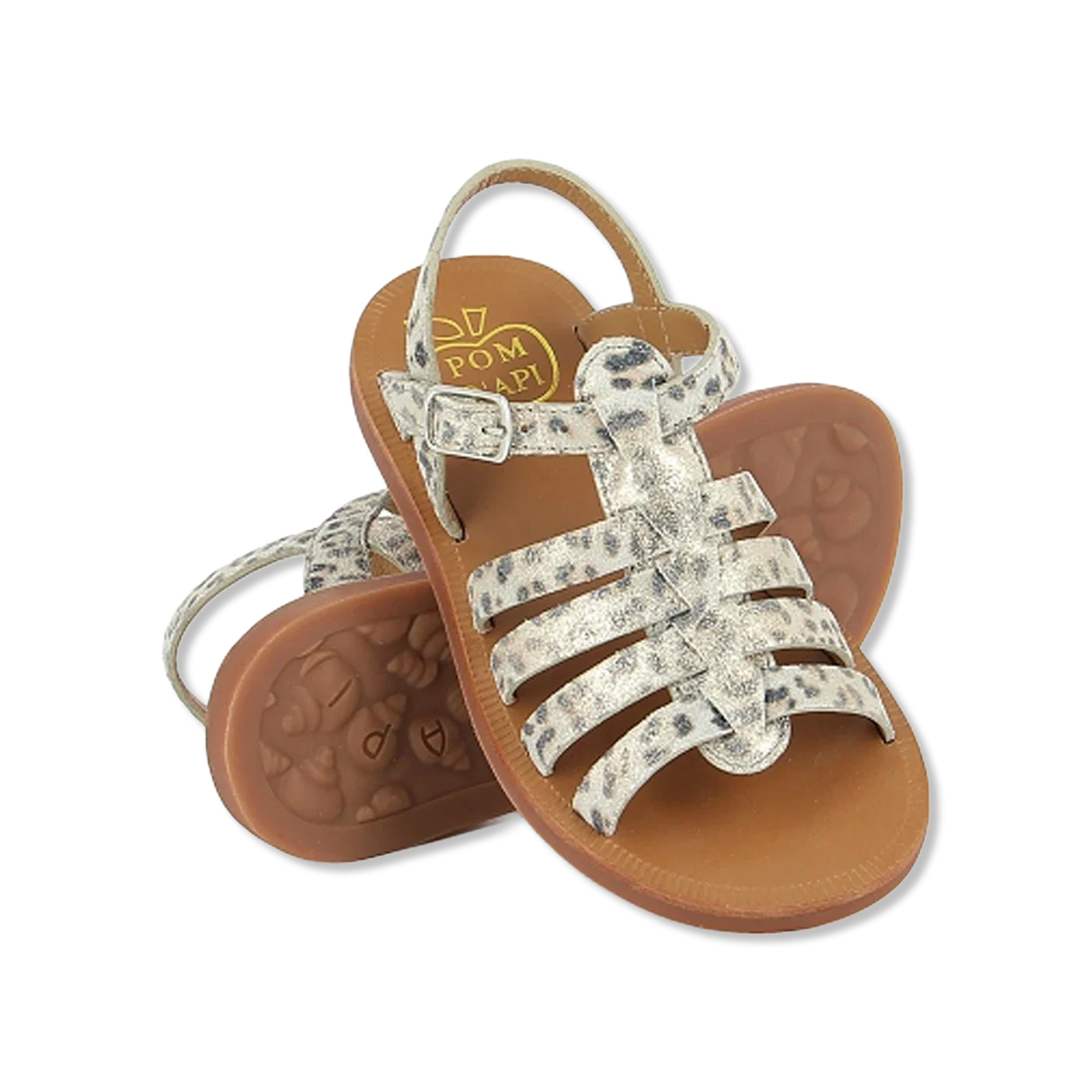 Plagette strap Offene sandalen