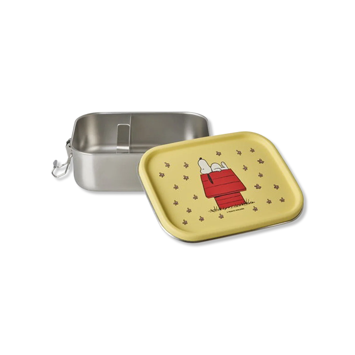 Stainless steel snoopy Brotdose