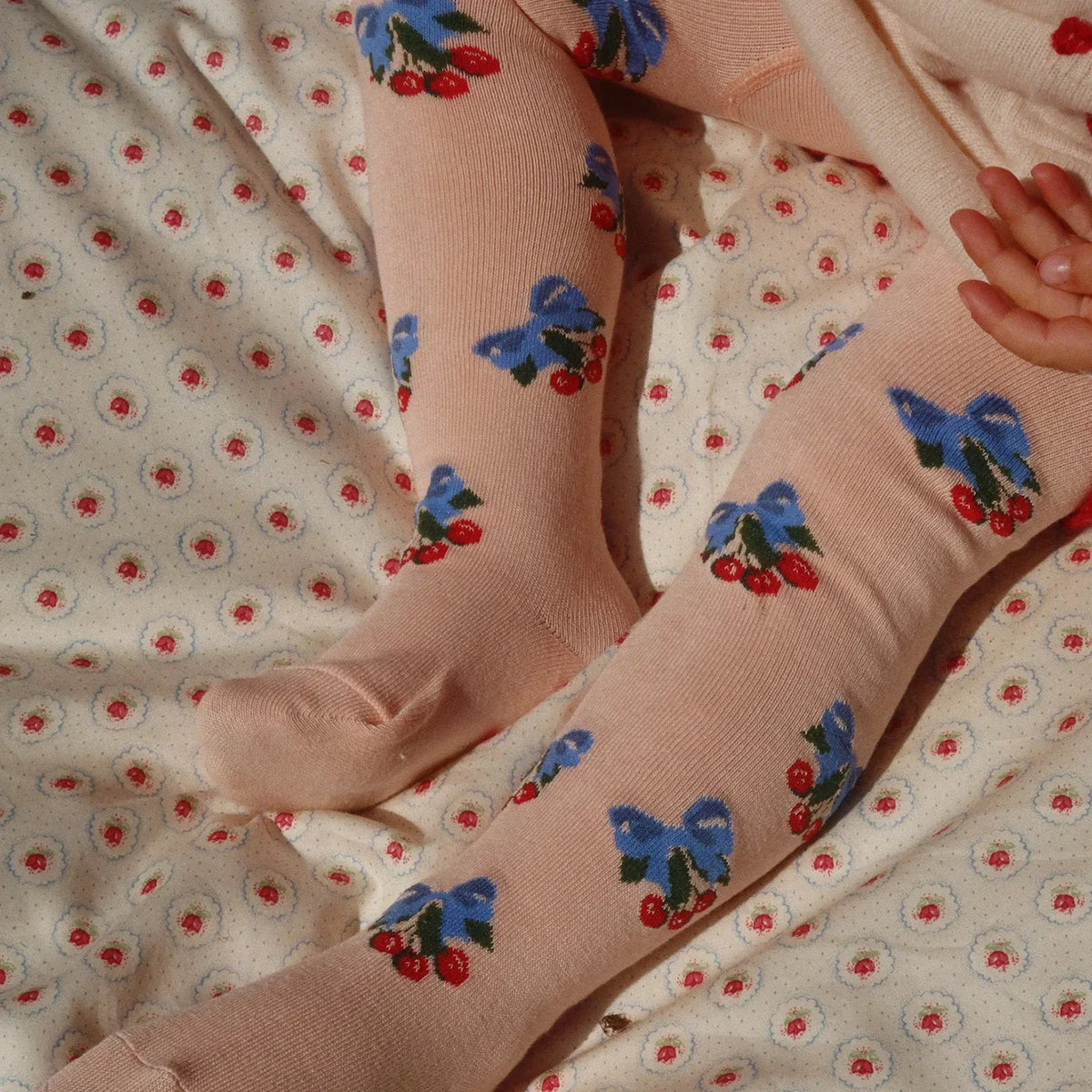 Jacquard Strumpfhose