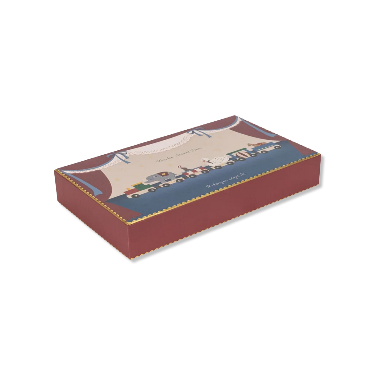Wooden Geburtstagszug