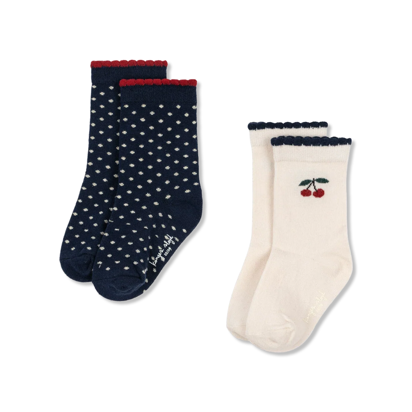 Cherry dot Socken