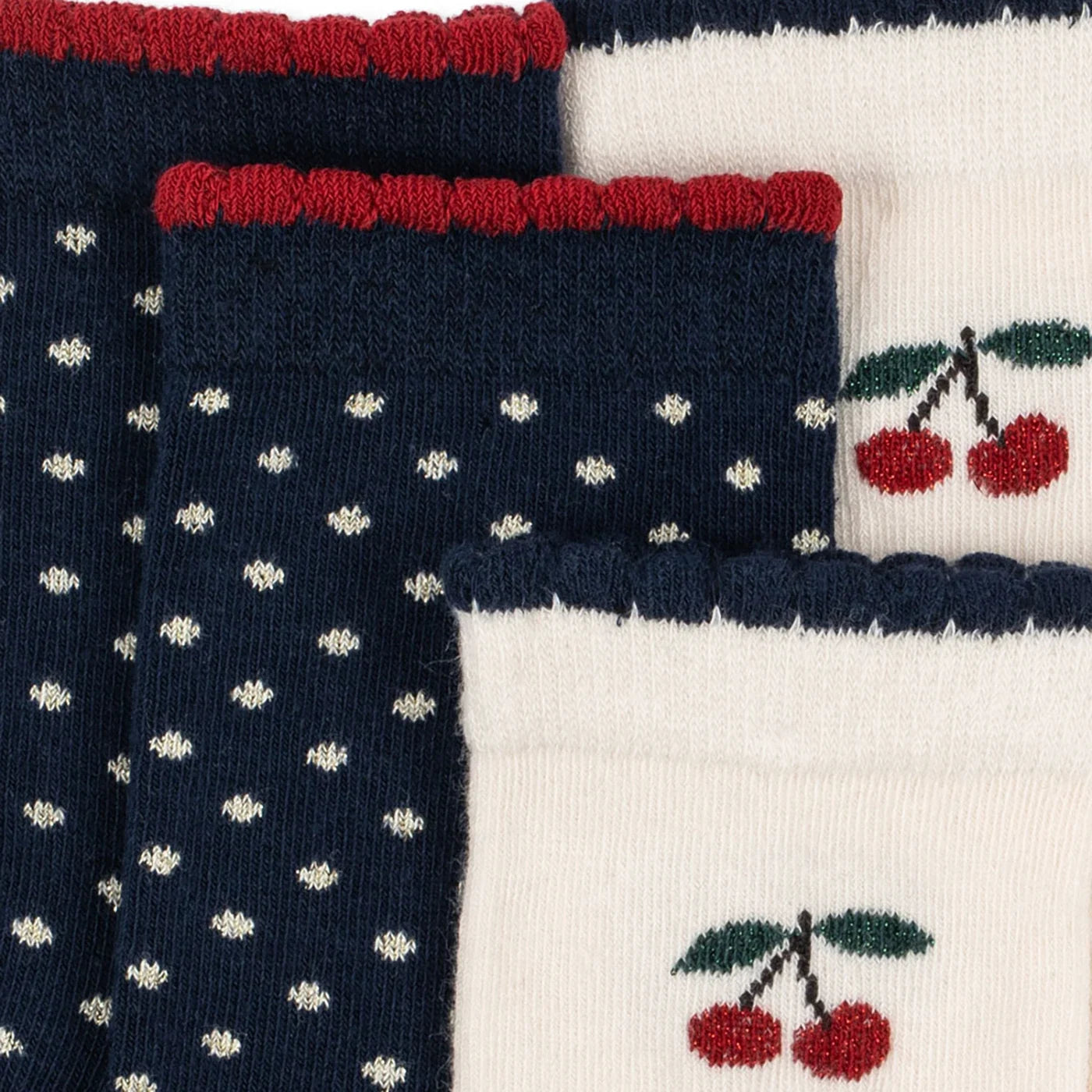 Cherry dot Socken