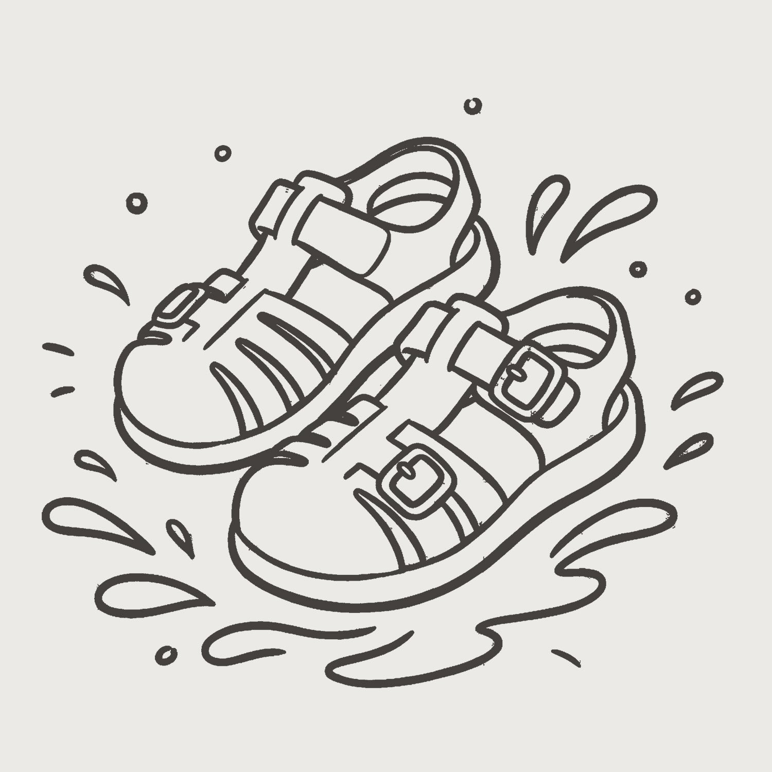 Badesandalen