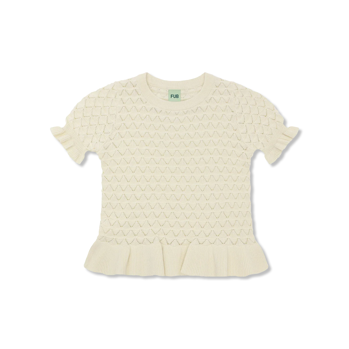 Pointelle Tee top